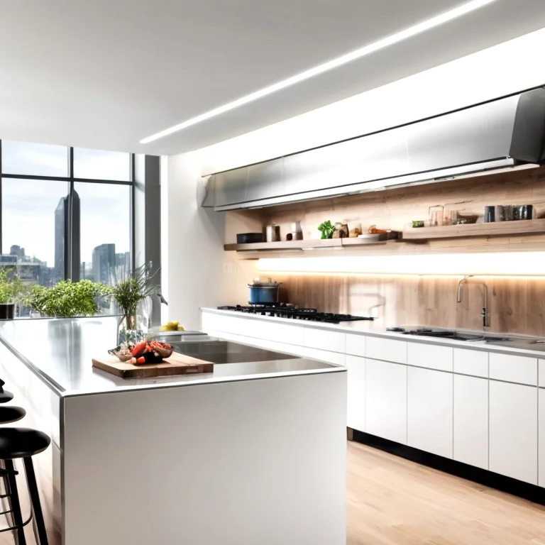 調理とデータ分析を行うキッチンスタッフ